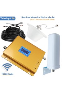  900 - 1800 MHz Çift Bant Sinyal Güçlendirici 