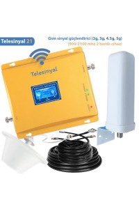 900 - 2100 MHz Çift Bant Sinyal Güçlendirici