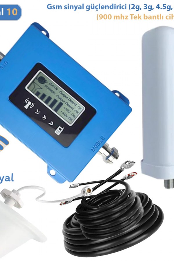 900 MHz Tek Bant Sinyal Güçlendirici