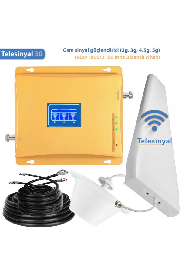 Telesinyal-30-uc-bantli-gsm-sinyal-guclendirici-seti